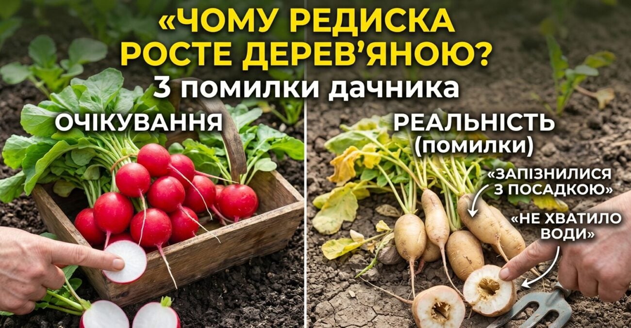 Редиска виросте солодкою та без пустот: 3 золоті правила, про які мовчать сусіди