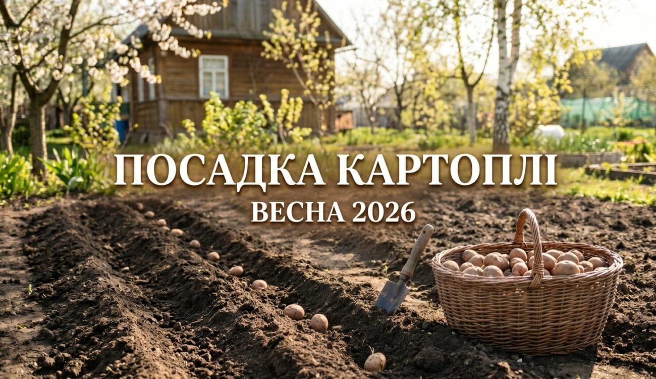 Коли садити Картоплю у квітні та травні 2026 року: найкращі дати за місячним календарем