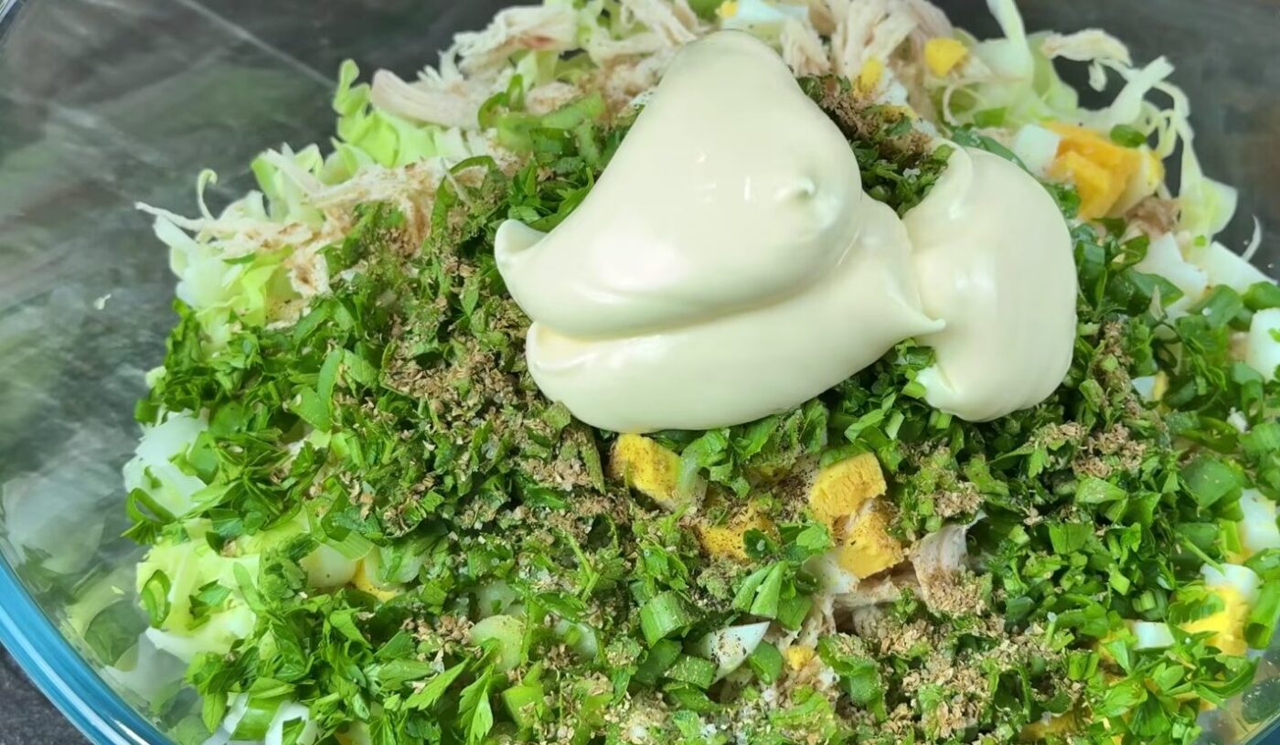 салат з капусти по-новому