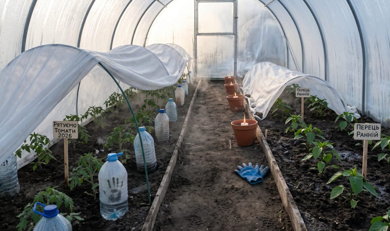 Заморозки у квітні: 3 способи Врятувати помідори та перець, якщо ви вже висадили їх у теплицю