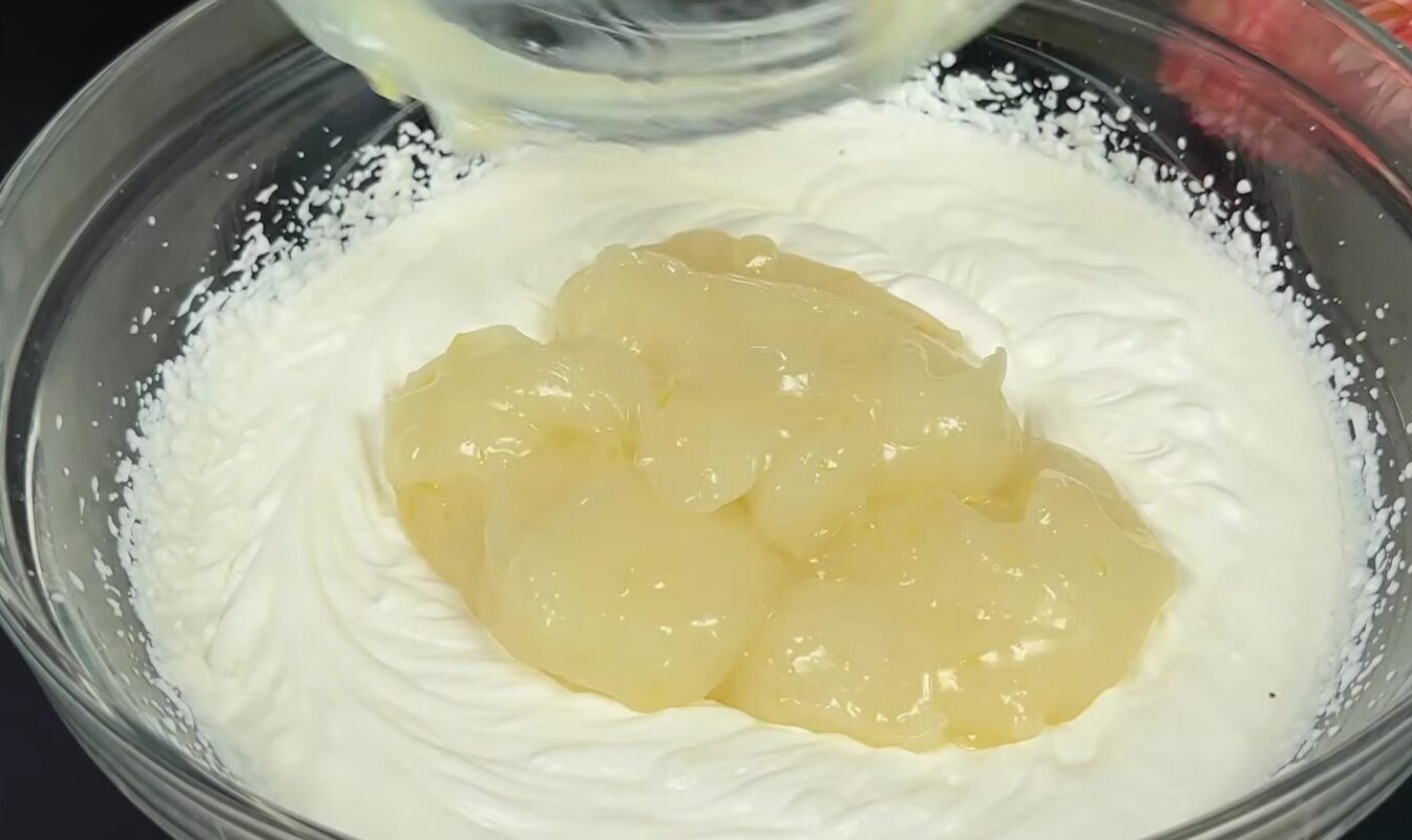 лимонний десерт мус рецепт