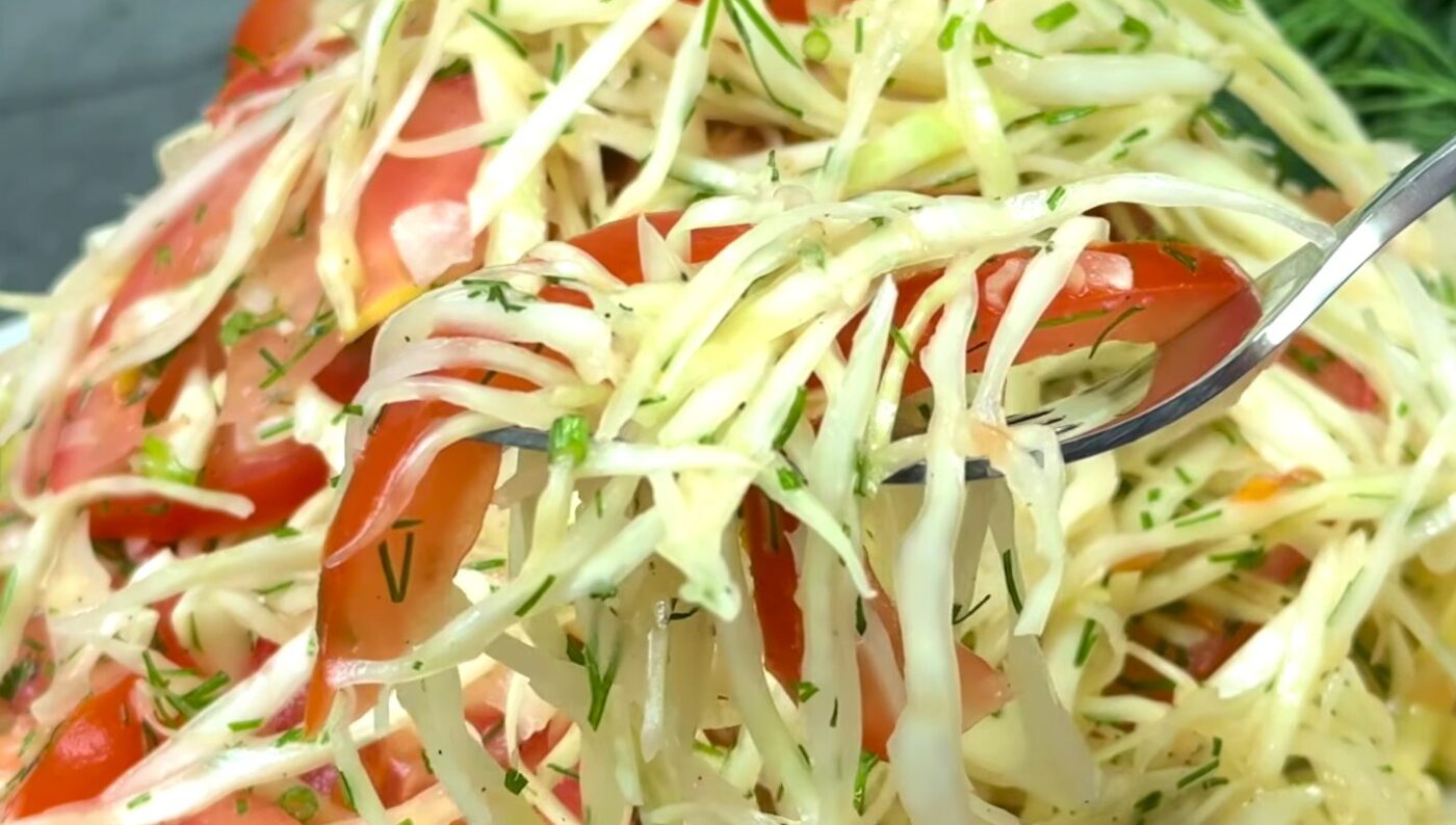 салат з капусти