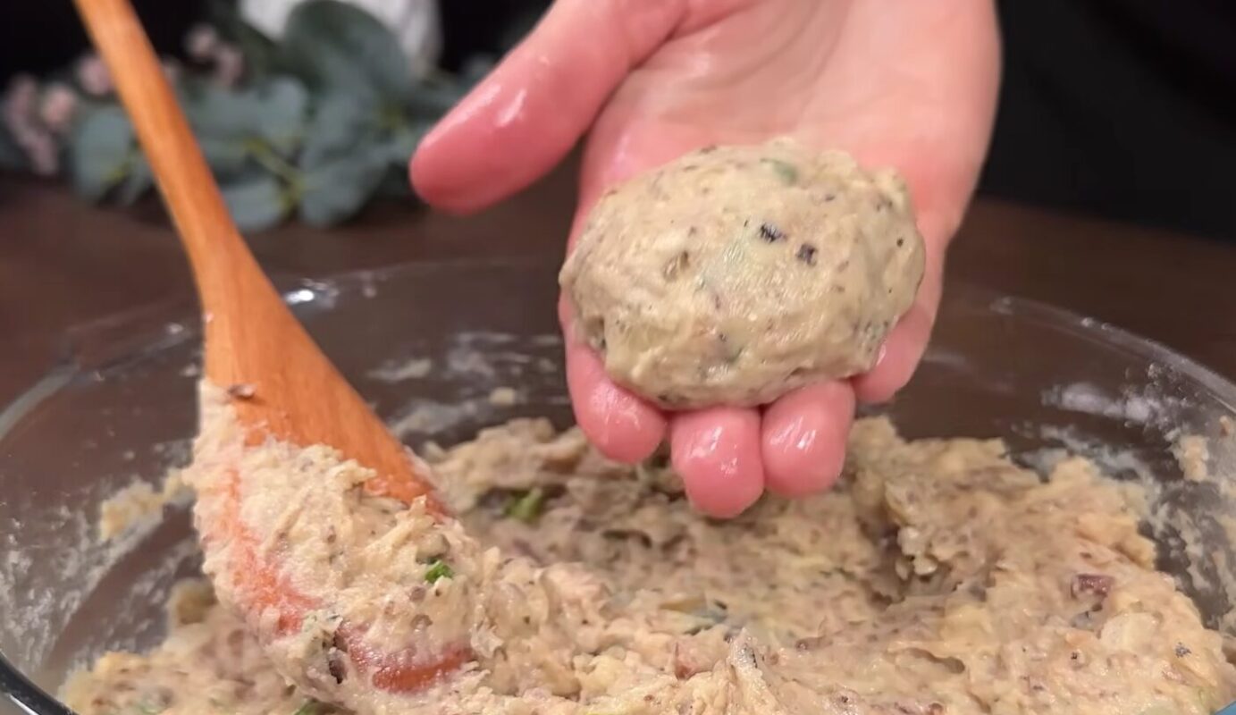 Картопляні котлети з сардиною