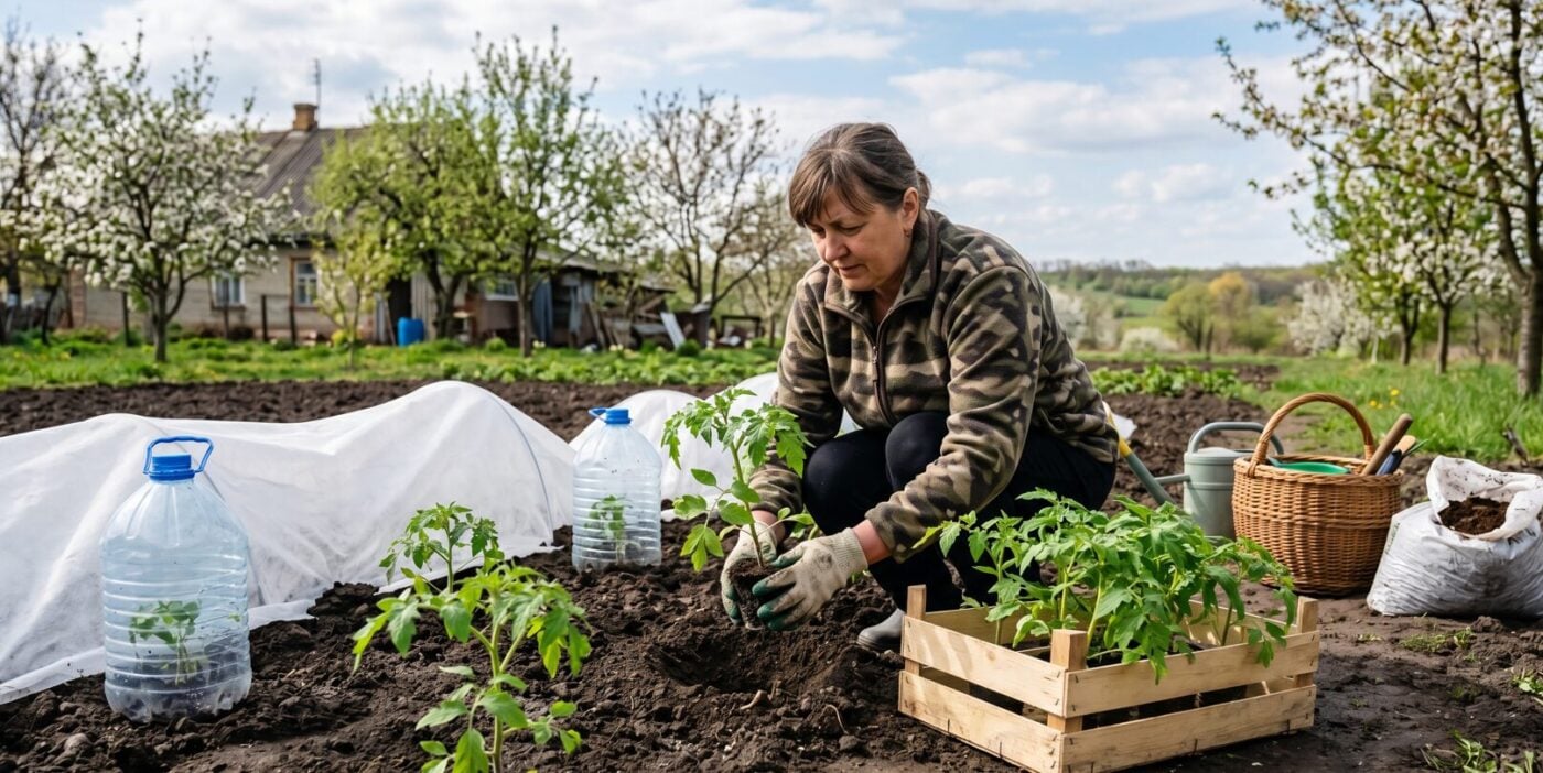 Не поспішайте виносити на город! Коли саме висаджувати помідори у 2026 році, щоб їх не «прибило» заморозками
