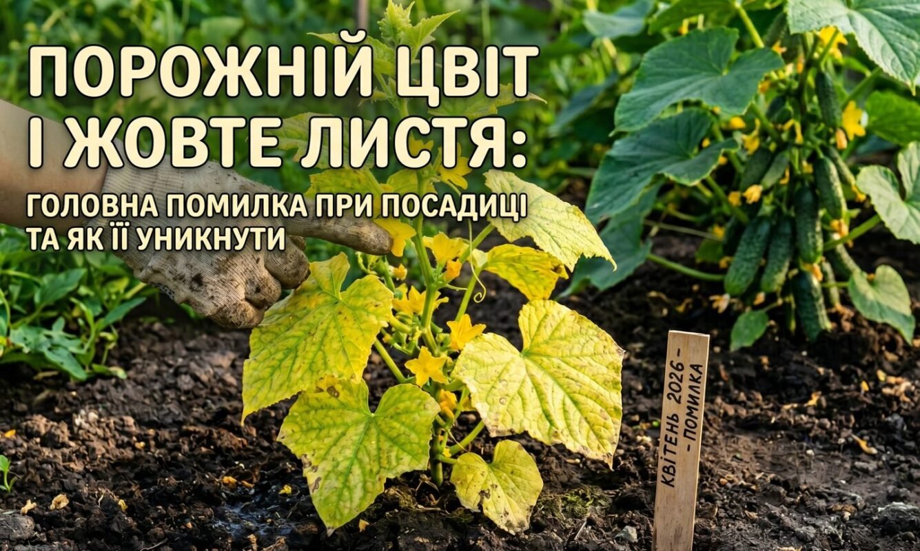 Порожній цвіт і жовте листя: Одна помилка при посадці зіпсує весь сезон