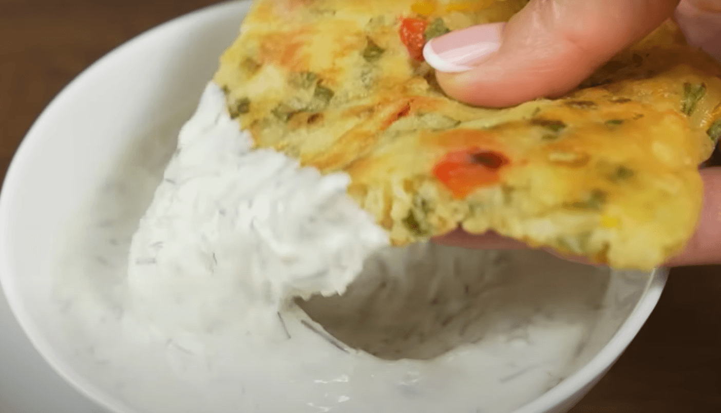 паляниці з кабачка з соусом