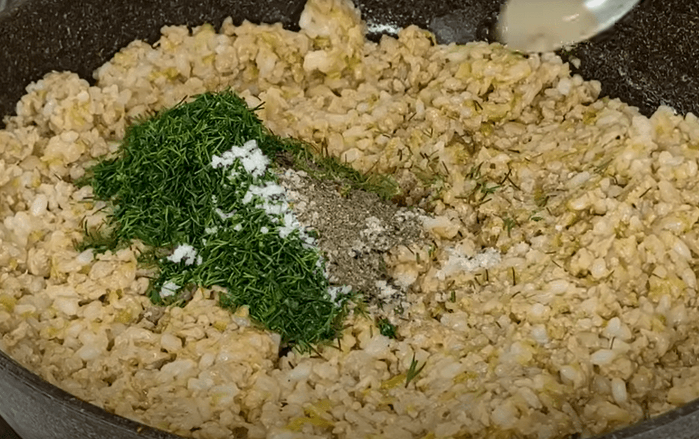 начинка з кабачків і фаршу