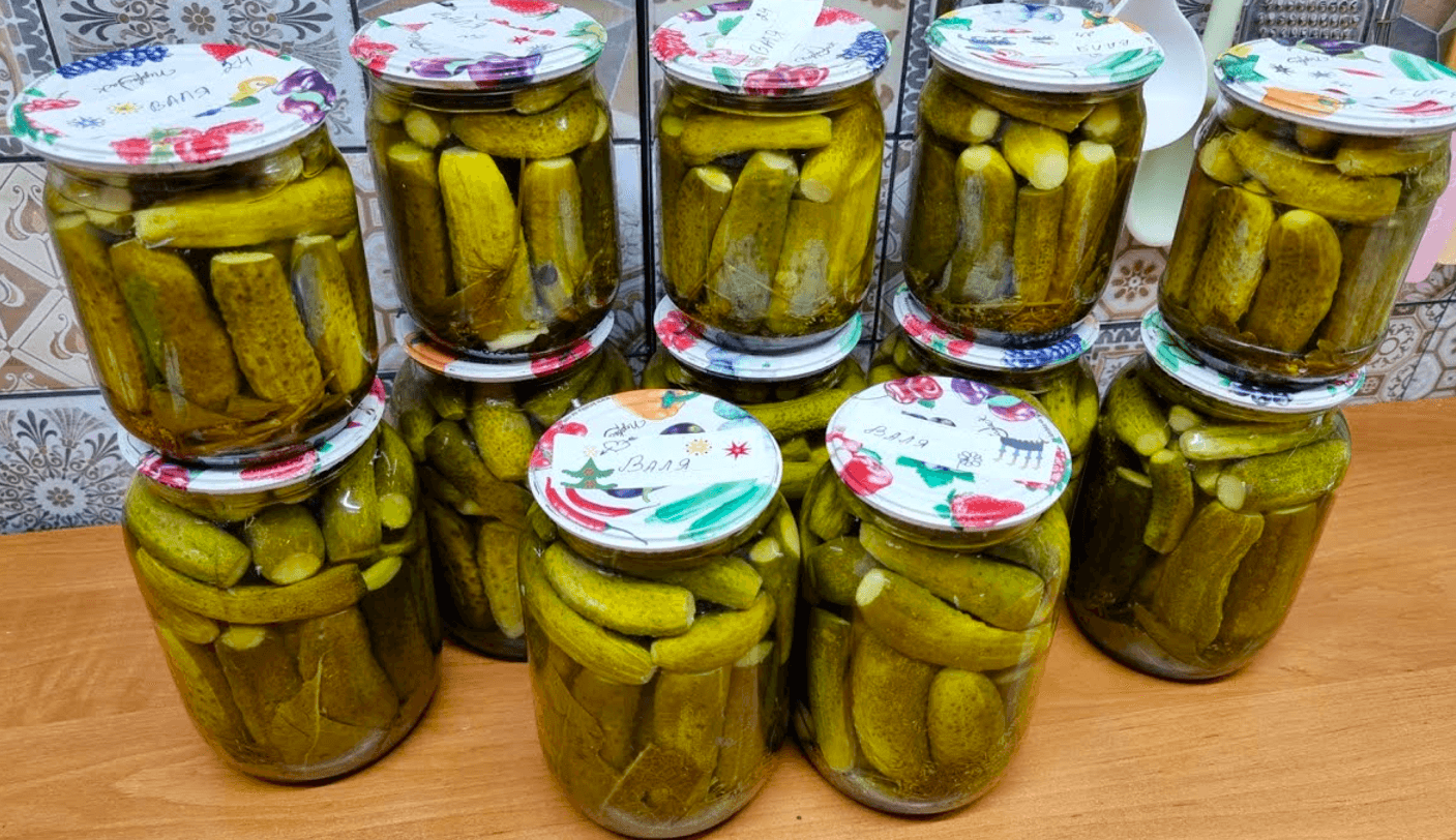 Готую по 50 банок! Тепер тільки так! Найкращий рецепт! Мариновані хрусткі огірки на зиму