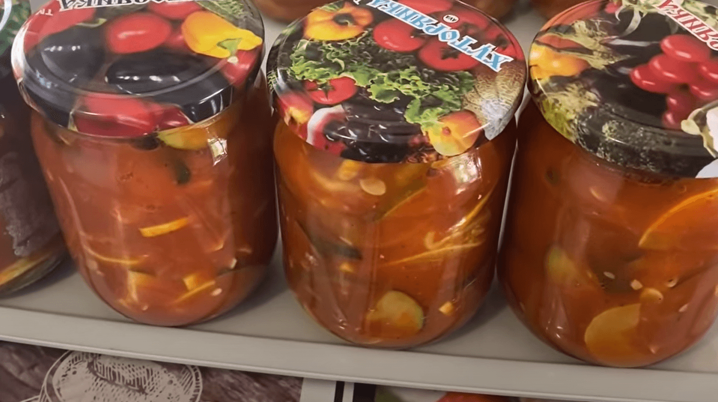 салат з кабачків на зиму