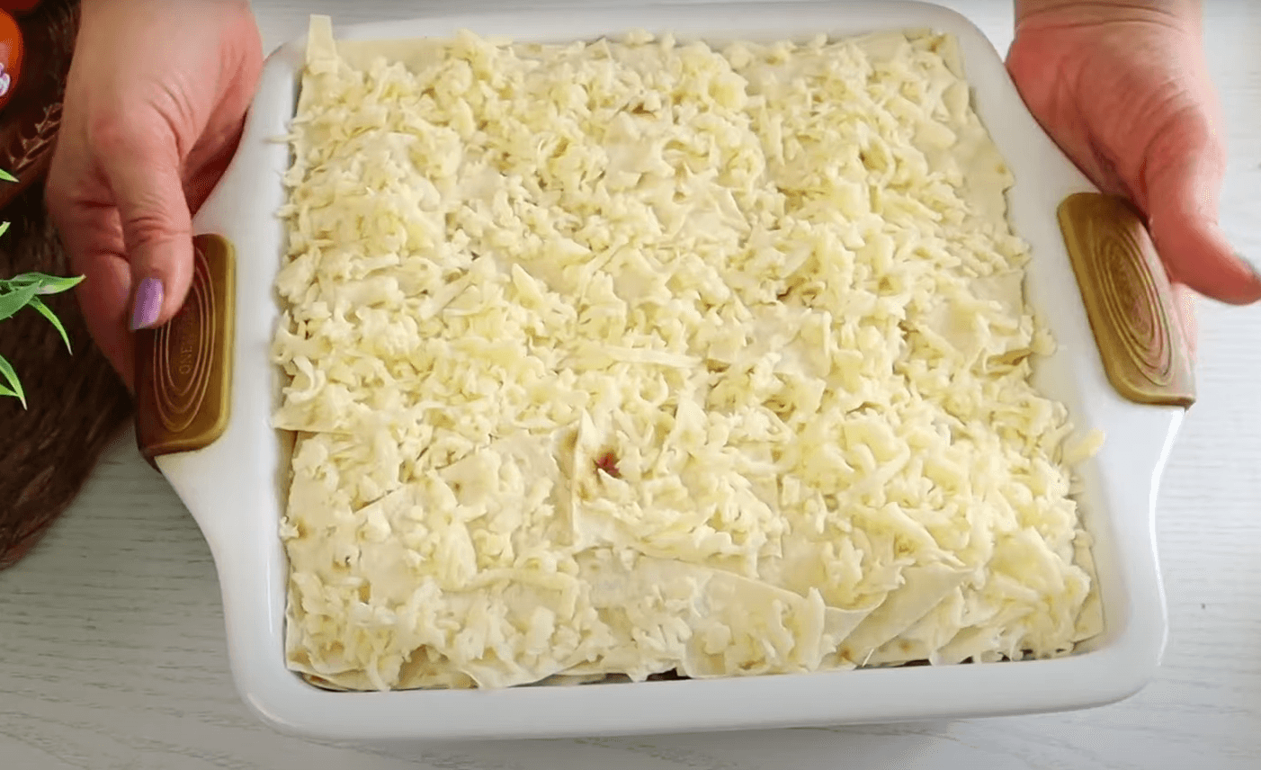 лазанья з лаваша