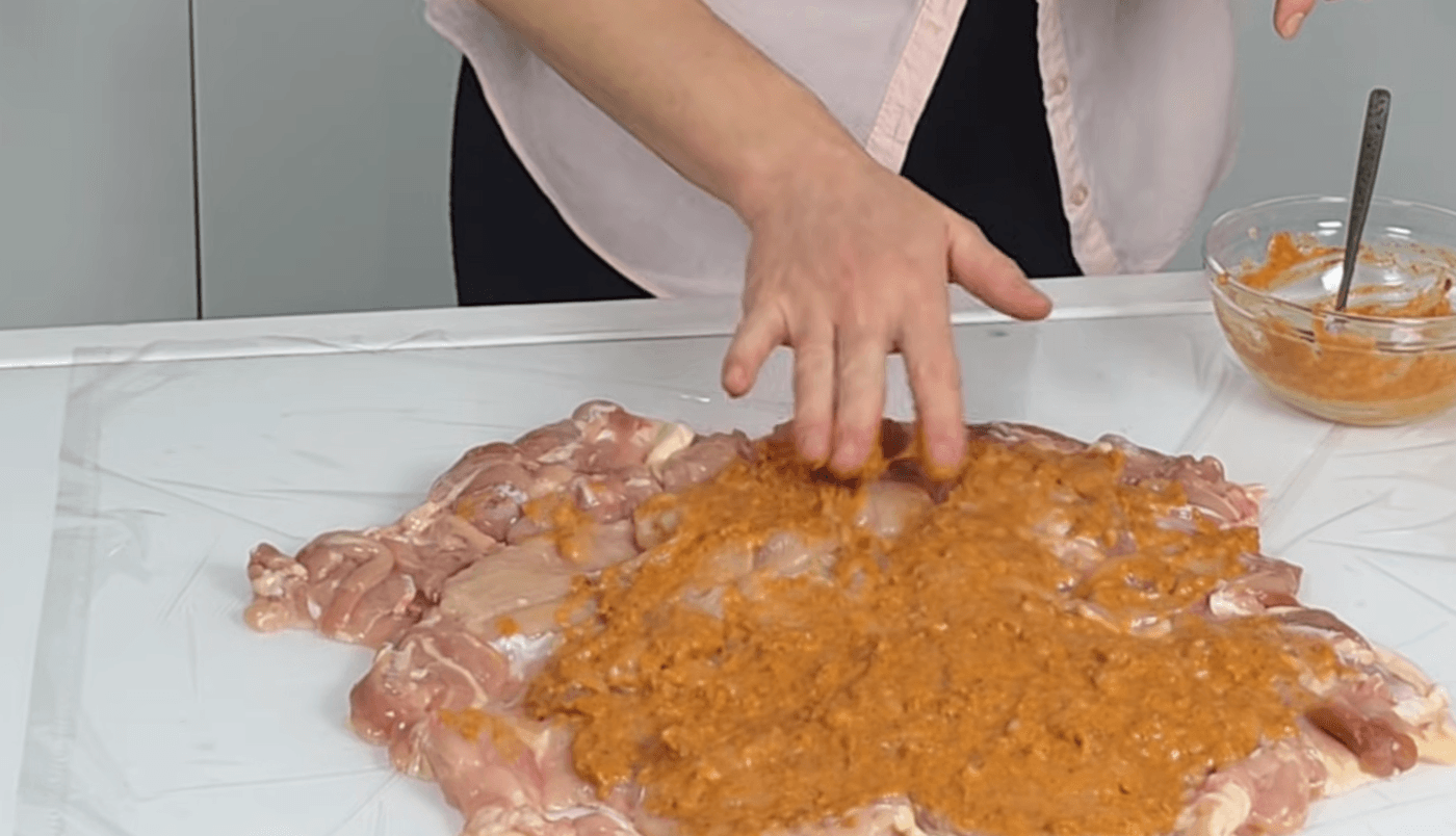 курячий рулет з чорносливом