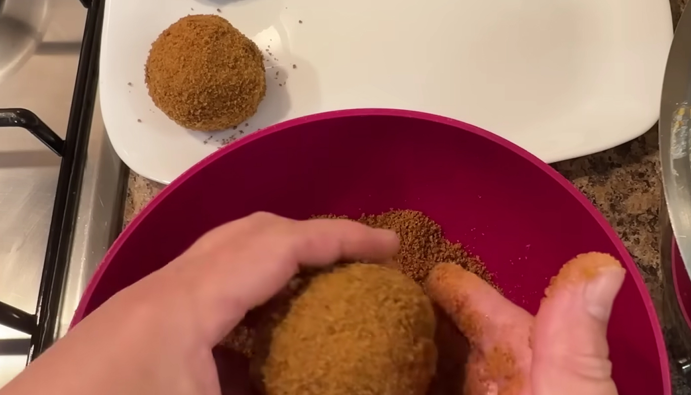 Медовий корж на чеський десерт Марлен