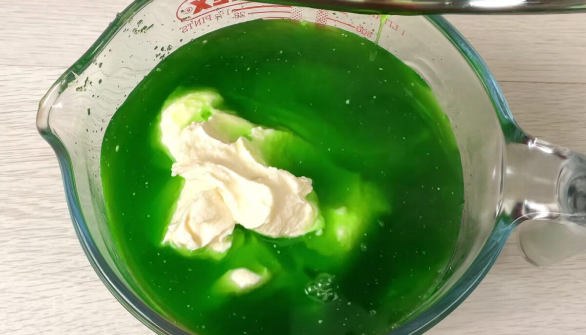 Сирний прошарок з желе
