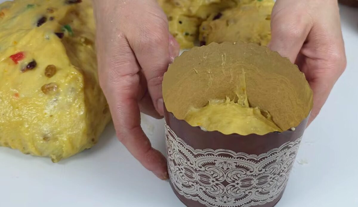 паски без замісу тіста у формах