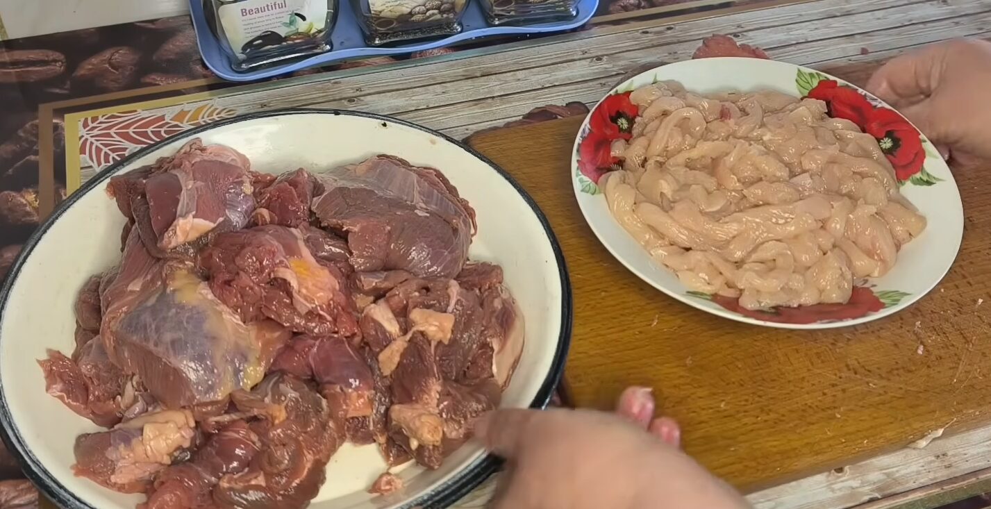домашня мармурова ковбаса