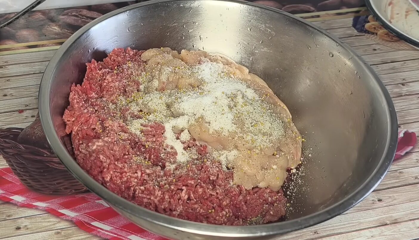 домашня мармурова ковбаса