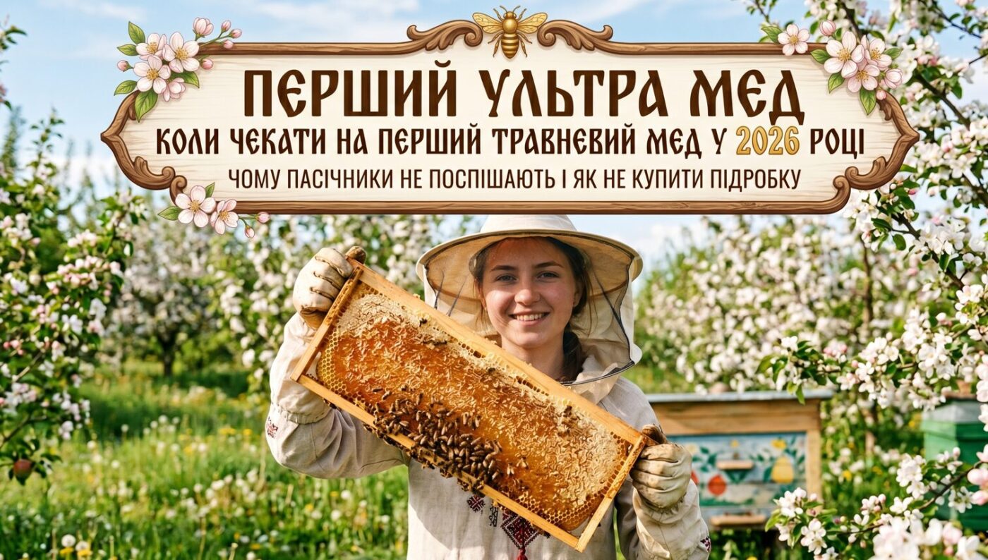 Коли чекати на перший "Травневий" мед: чому у 2026 році пасічники не поспішають і як не купити підробку