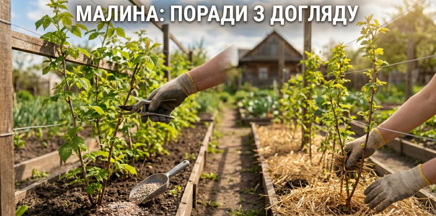 Ремонтантна чи звичайна? Особливості догляду за різними сортами малини в травні.