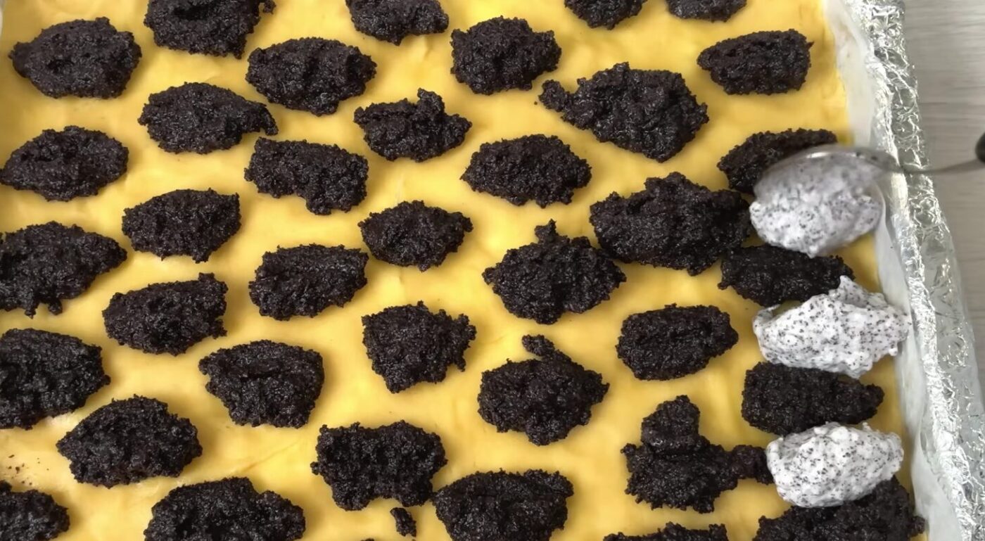 Корж на пляцок чорна орхідея