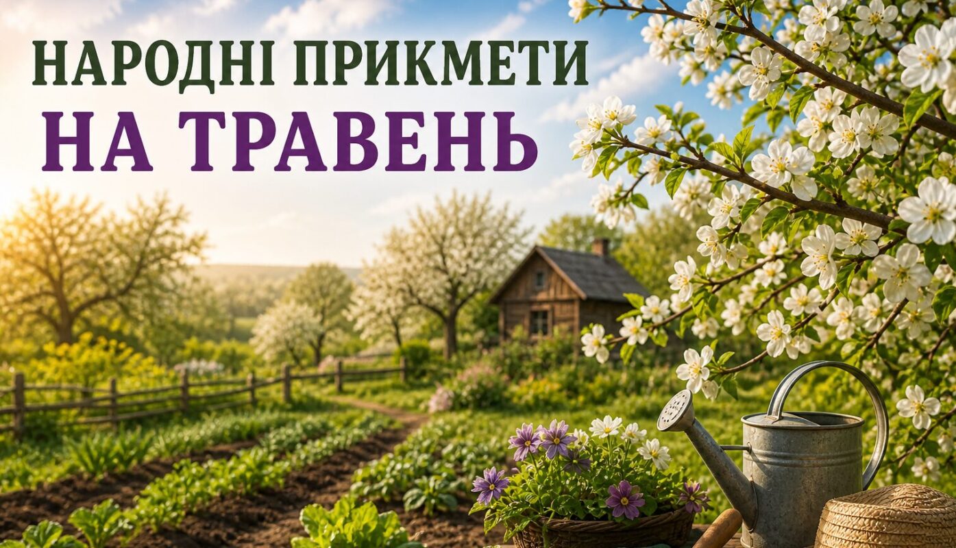 Народні прикмети на травень: погода, врожай і поради для садівників та городників.