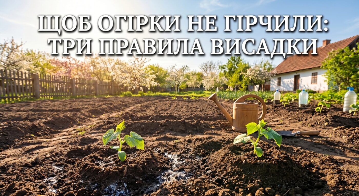 Щоб не гірчили: 3 головні правила висадки огірків та кабачків у відкритий ґрунт після 15 травня