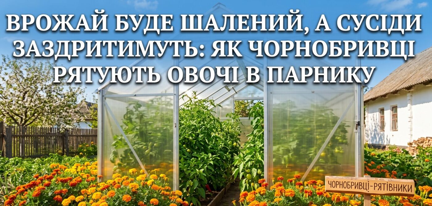 Врожай буде шалений, а сусіди заздритимуть: як чорнобривці "рятують" овочі в парнику