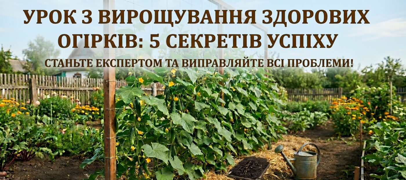 Огірки не ростуть після висадки? Ось 5 помилок, які потрібно виправити
