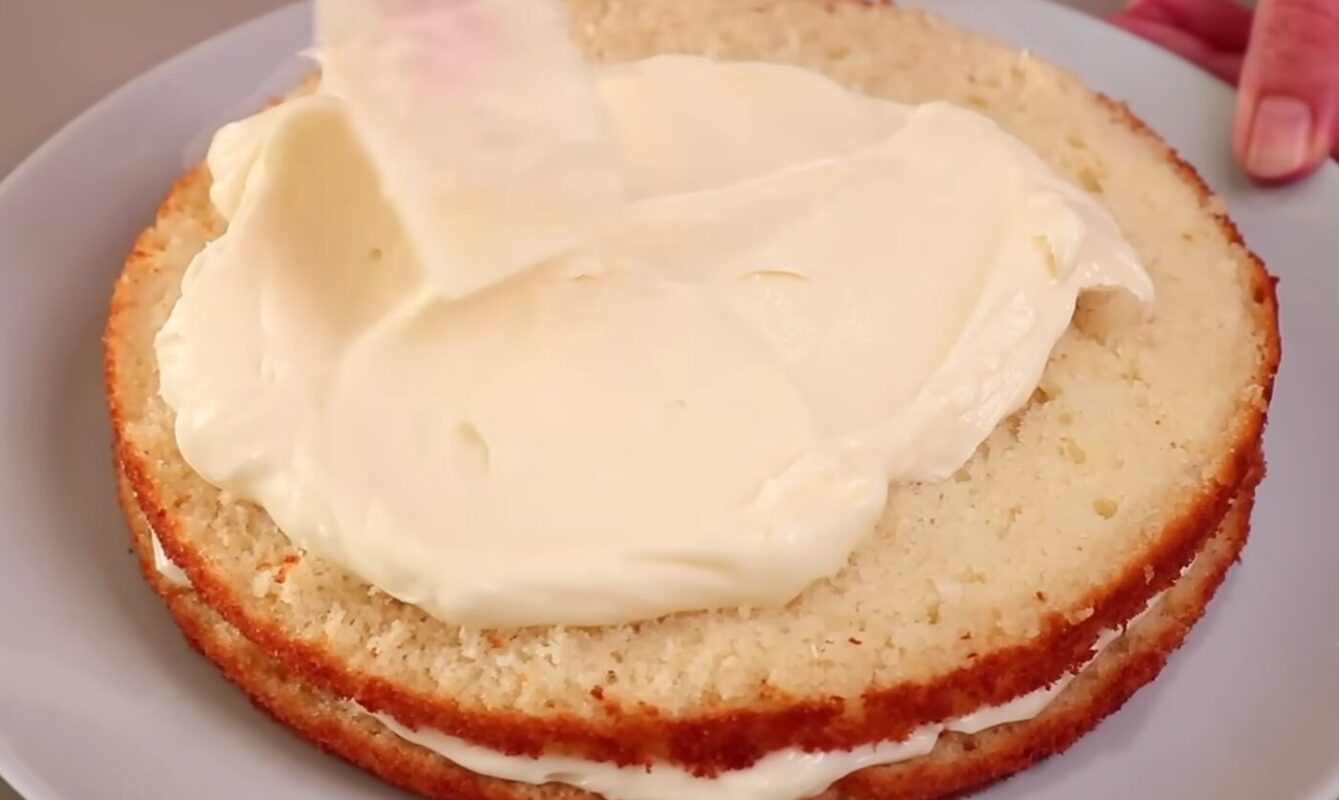 торт три склянки крем