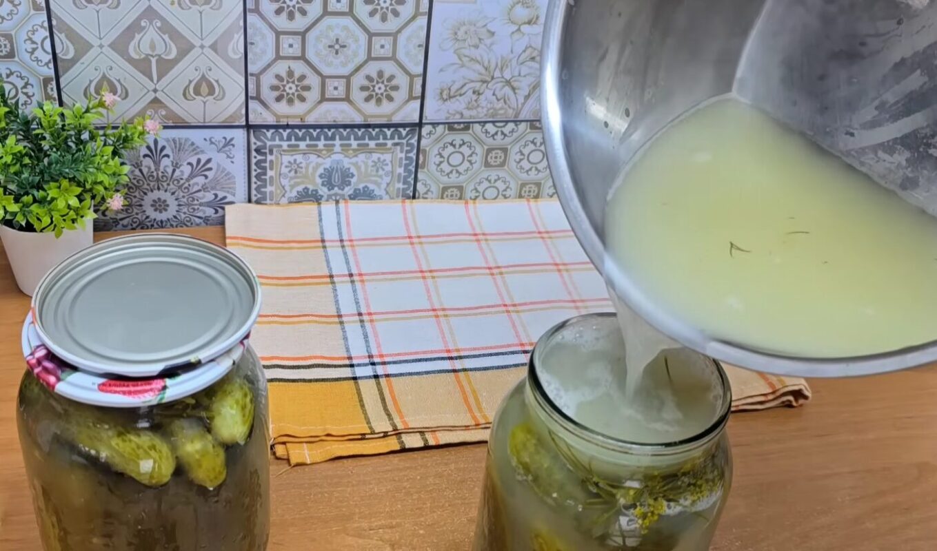 квашені огірки на зиму як з бочки хрумкі