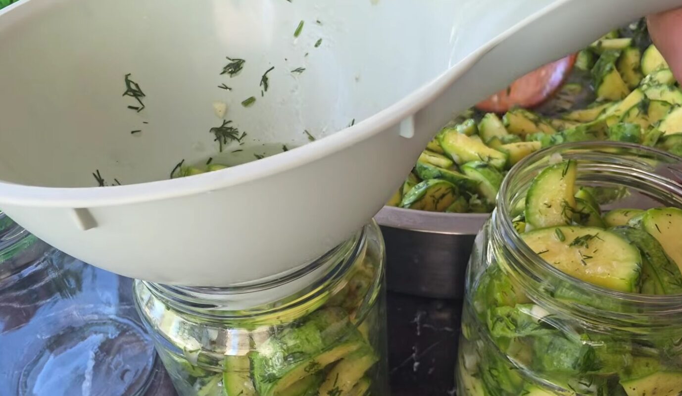 мариновані кабачки на зиму рецепт