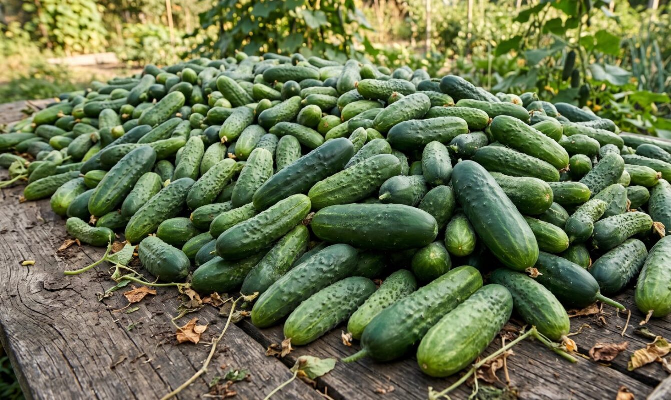 Капаю під кущ по 13 крапель та збираю по 21 кг урожаю з кожного квадратного метра. Важливе липневе підживлення огірків