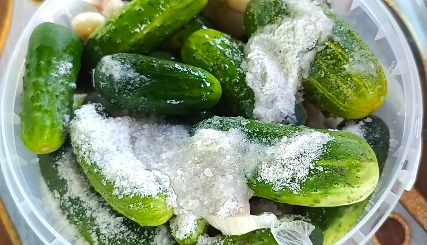 "П'яні" огірки на зиму: квашений рецепт з мого села - хрумтять аж до весни